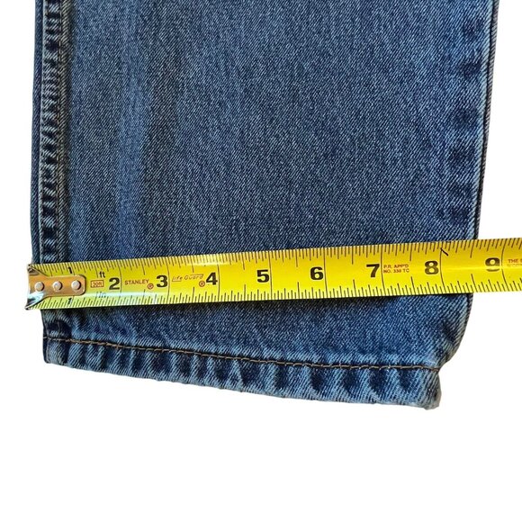 Levi Strauss 550 Mens Blue Jeans Size 36 x 30 5 pocket Classic Medium Wash Pants - Picture 10 of 13